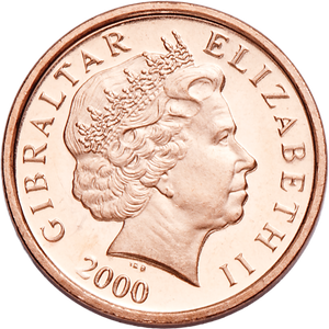 1998-2003 Gibraltar 1 Penny Main Image
