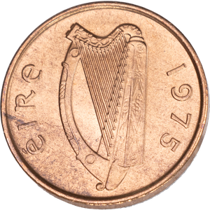 1975 Ireland 1/2 Penny Main Image