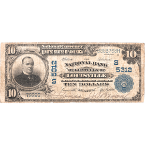 1902 $10 National Bank Note Main Image