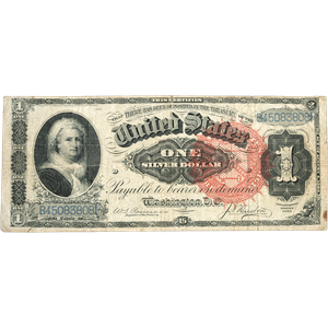 Series 1886 $1 Silver Certificate Main Image