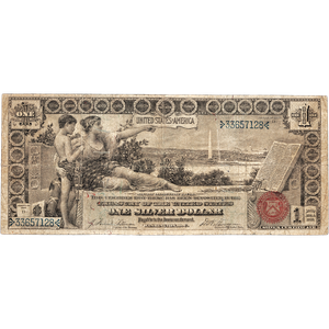 Series 1896 $1 Silver Certificate Educational Main Image