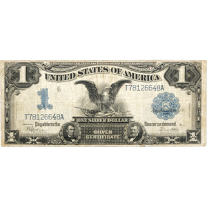 1899 $1 Silver Certificate, Black Eagle Main Image
