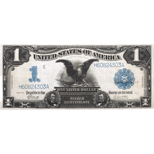 1899 $1 Silver Certificate, Black Eagle Main Image