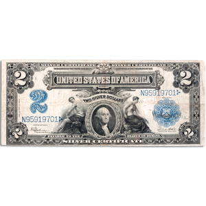 Series 1899 $2 Large-Size Silver Certificate Main Image