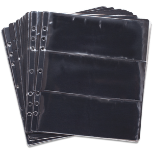LCC Ten 3-Pocket Paper Money Pages Main Image