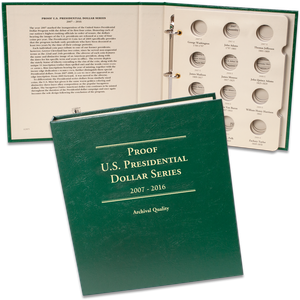 2007-2016 Presidential Dollar Proof Album Main Image