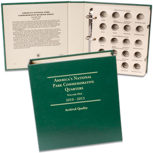 2010-2015 PDSS America's National Park Quarter Series Album Volume 1 (holds 120 coins) Main Image