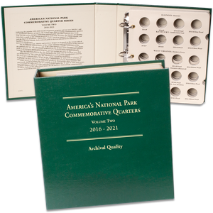2016-2021 PDSS America's National Park Quarter Series Album Volume 2 (holds 104 coins) Main Image