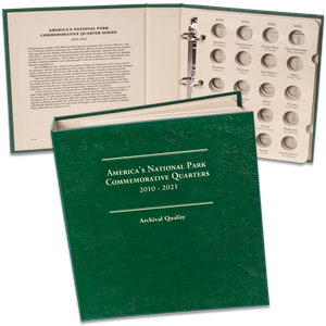 2010-2021 America's National Park Quarter Series Album Main Image