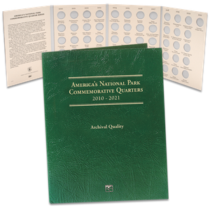 2010-2021 America's National Park Quarter Series Classic Folder Main Image