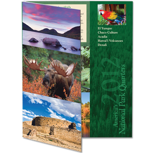 2012 America's National Park Quarter Series Colorful Folder Main Image