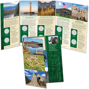 2013 America's National Park Quarter Series Colorful Folder Main Image