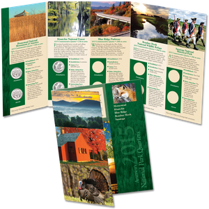 2015 America's National Park Quarter Series Colorful Folder Main Image
