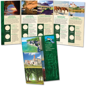 2018 America's National Park Quarter Series Colorful Folder Main Image