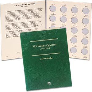 2022-2025 U.S. Women Quarters Folder Main Image
