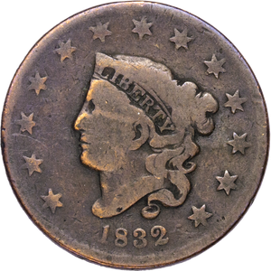 1816-1839 Liberty Matron Head Large Cent Main Image