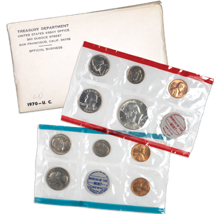 1970 U.S. Mint Set with Large Date Cent Main Image
