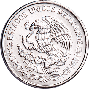 1992-2007 Mexico Stainless Steel 10 Centavos Main Image