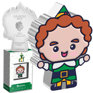2022 Niue Silver $2 Chibi Elf Main Image