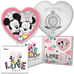 2023 Niue 1 oz. Silver $2 Disney Love Main Image