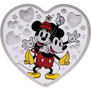 2025 Niue 1 oz. Silver $2 Disney Love Main Image
