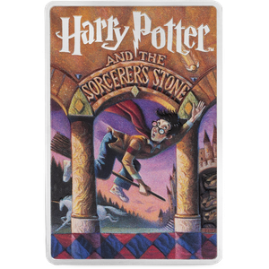 2025 Niue 2 oz. Silver $3 Harry Potter and Sorcerer's Stone Book Cover Main Image