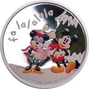 2024 Niue 1 oz. Silver $2 Disney Season’s Greetings Main Image