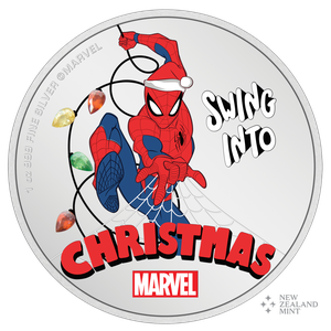2024 Niue 1 oz. Silver $2 Christmas SpiderMan Main Image