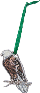 Bald Eagle Pewter Ornament Main Image