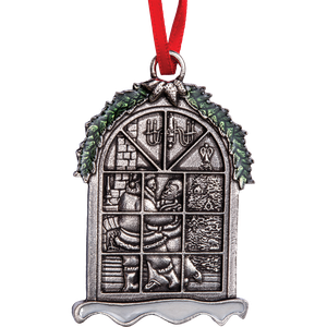 Christmas Waltz Pewter Ornament Main Image