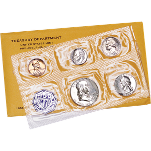 1955 U.S. Mint Proof Set, Flat Pack Main Image