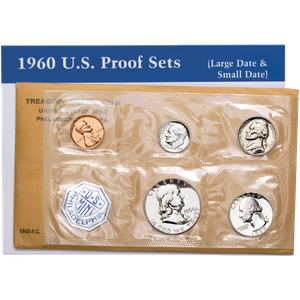 1960 U.S. Mint Proof Set, Large Date Main Image
