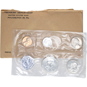 1960 U.S. Mint Proof Set, Large Date Main Image