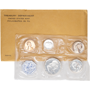 1960 U.S. Mint Proof Set, Small Date Main Image