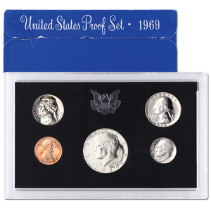 1969 U.S. Mint Proof Set Main Image