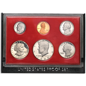 1980-S U.S. Mint Clad Proof Set Main Image