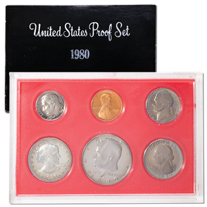 1980-S U.S. Mint Clad Proof Set Main Image