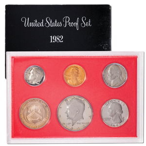 1982-S U.S. Mint Clad Proof Set Main Image