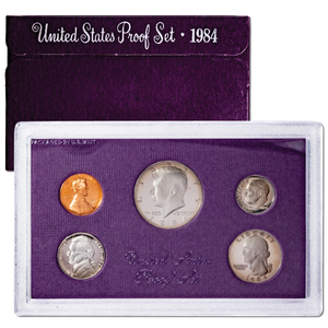 1984-S U.S. Mint Clad Proof Set Main Image