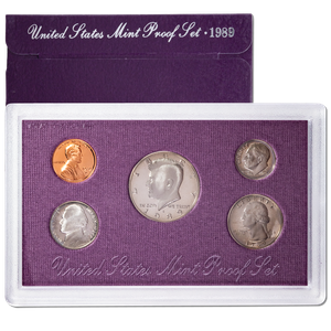 1989-S U.S. Mint Clad Proof Set Main Image
