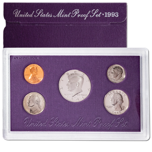 1993-S U.S. Mint Clad Proof Set Main Image