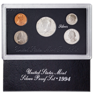 1994-S U.S. Mint Silver Proof Set Main Image