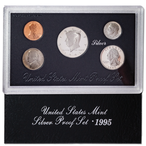 1995-S U.S. Mint Silver Proof Set Main Image
