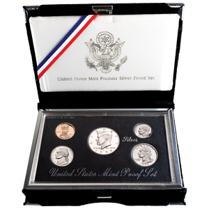 1998-S U.S. Mint Premier Silver Proof Set Main Image