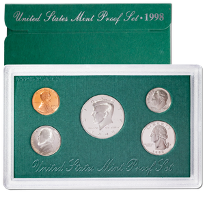 1998-S U.S. Mint Clad Proof Set Main Image