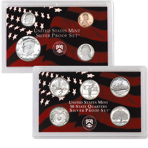 1999-S U.S. Mint Silver Proof Set Main Image