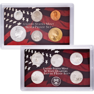 2004-S U.S. Mint Silver Proof Set Main Image