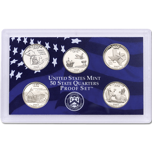 2004-S U.S. Mint Statehood Quarters Clad Proof Set Main Image