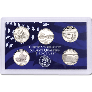 2005-S U.S. Mint Statehood Quarters Clad Proof Set Main Image