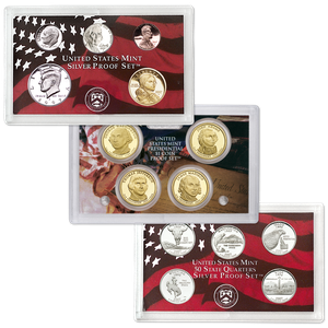 2007-S U.S. Mint Silver Proof Set Main Image